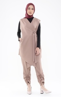 Vest Ally Vest Brown-247017