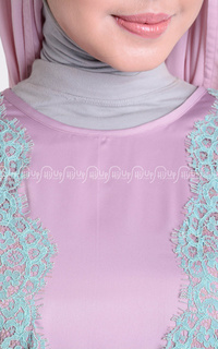Dress Aqeela Dress Purple-24774