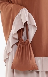 Mukena Tiara 348 Hafiza Hana Brown Brown-249311