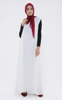 Gamis Inner Abaya Lining White-255867