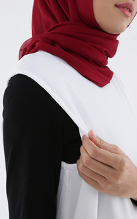 Gamis Inner Abaya Lining White-255871