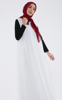 Gamis Inner Abaya Lining White-255872