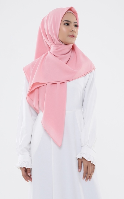 Hijab Motif - Layla Scarf Instan - Pink