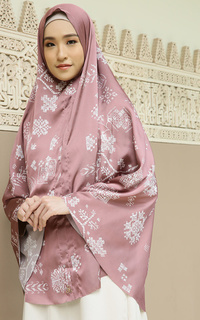 Instant Hijab Khimar Ethera Maroon for HIJUP