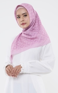 Hijab Motif Monogram Voal Scarf