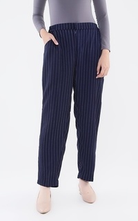 Pants Striped Straight Pants