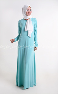 Dress Wrinkle Manset Seafome Blue-26725