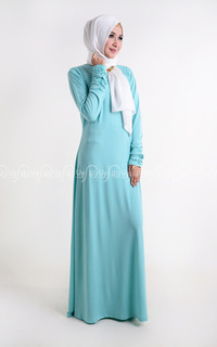 Dress Wrinkle Manset Seafome Blue-26726