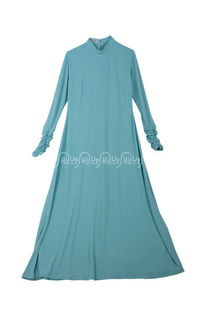 Dress Wrinkle Manset Seafome Blue-26730
