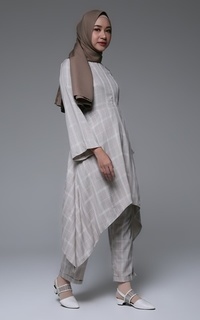 Tunic Oxana Set Pashmina Blust Cream-274683