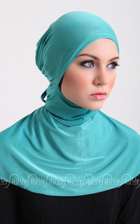 Scarf Cap Inner Scarf Ninja turquoise-2804