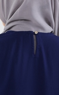 Gamis Inner Navy Pleats Navy-285765