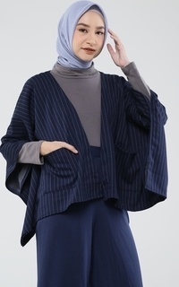 Cardigan Zia Outer Navy Blue-286058