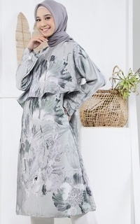 Poppies Tunic  Grey for HIJUP