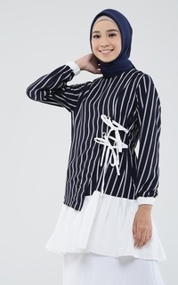 Blouse Fida Striped Tunik