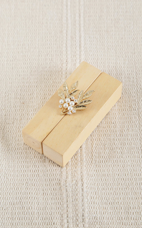 Bros - Ash Brooch - Gold