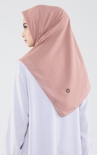 Hijab Polos Star Black Label Scarf - Copper Brown