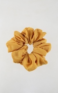 Ikat Rambut Scrunchie Basic Mustard-304984