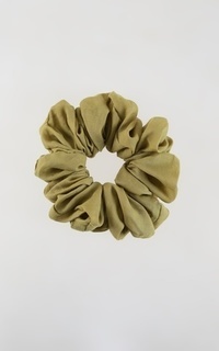 Ikat Rambut Scrunchie Basic Olive-305017