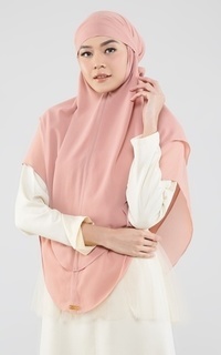 Instant Hijab Bergo Arabian Panjang Polos