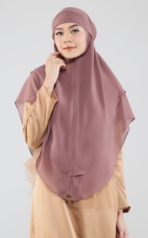 Jilbab arabian segi empat