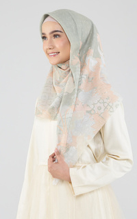 Printed Scarf Maharani Square Voal