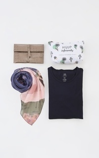 Inner Shirt Alexandria Scarf + Manset Dress