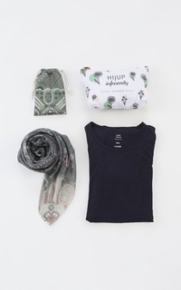 Inner Shirt Maheen Scarf + Manset Dress