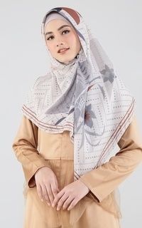 Hijab Motif Celcus Grey Smoke