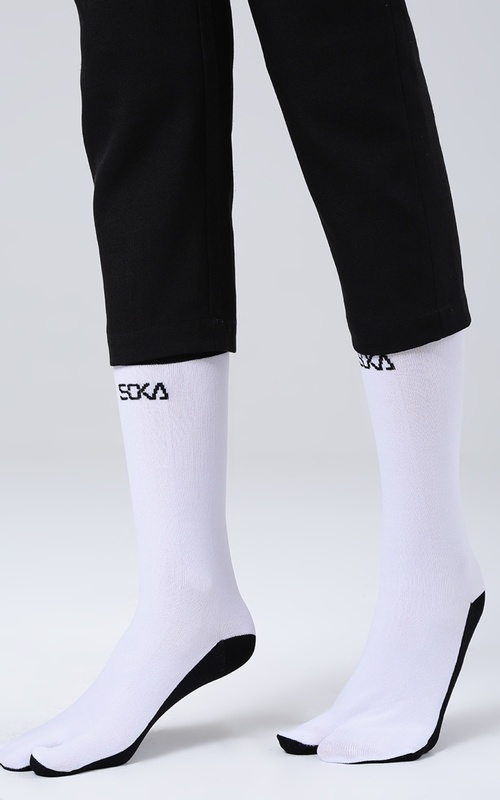 Kaos Kaki - Essentials Combination - White