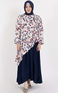 Long Dress Flower Gamis