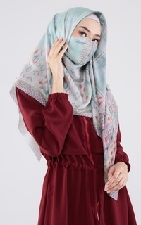 Printed Scarf Fleur Series Orchis