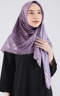 Hijab Motif Mauve Scarf