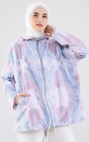 Comfy Jacket Water Repellent - Ocean Mint