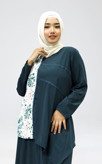 Blus Sibela by Aisaa - Blouse Two Tone
