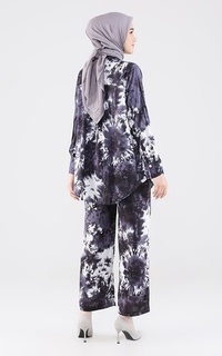 Blus Syifa One Set Tie Dye Black-345137
