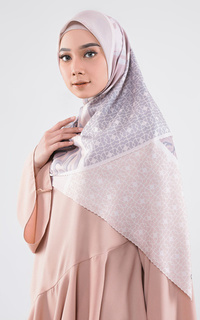 Printed Scarf Kelana Series Set Hijab-Masker Kode Moana Multicolor-346029