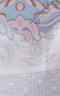 Printed Scarf Kelana Series Set Hijab-Masker Kode Moana Multicolor-346032