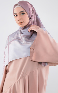 Printed Scarf Kelana Series Set Hijab-Masker Kode Rinai