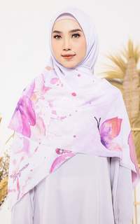 Printed Scarf Metamomfosa Premium Scarf Syar'i