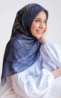 Hijab Motif Roujak - Le Hijab Jardin Du Carrousel