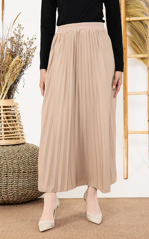 Pleats Skirt Pastel