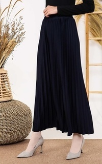 Pants Pleats Cullote Bold