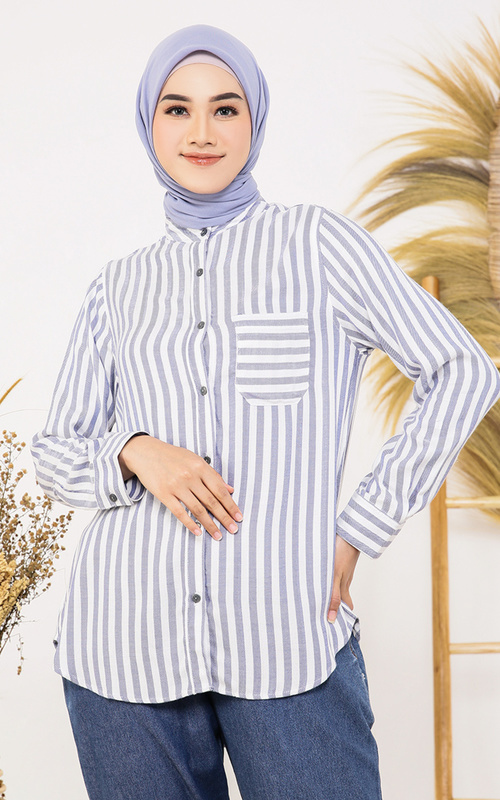 Blus - Khaula Blouse - Blue