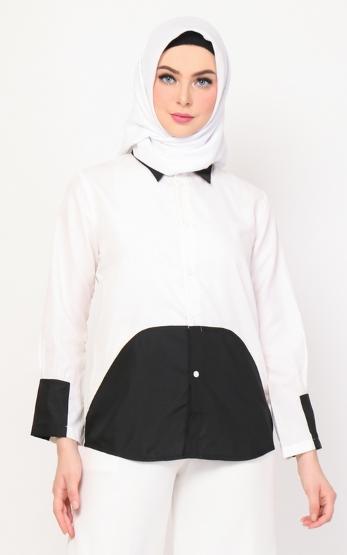 Blus - Drisana Shirt  - White