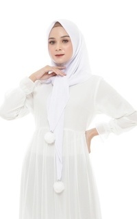 HIJAB SENAYA - WHITE