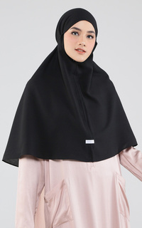 Instant Hijab Basic Bergo Black-363966