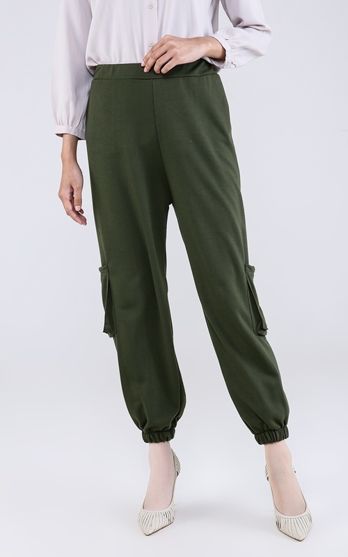 Celana - Bahhiya Jogger Pants - Army