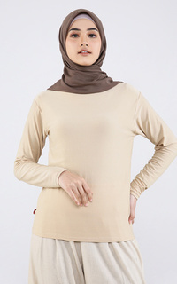 Inner Shirt Manset Jersey Chocomilk