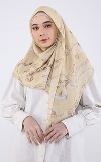 Hijab Motif The Chain Series - Corn